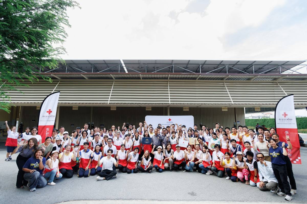กาชาดไทยเชื่อมพลังศรัทธา ร่วม “สายธารบุญ” เตรียมส่งอาหารและสิ่งของช่วยผู้เดือดร้อน