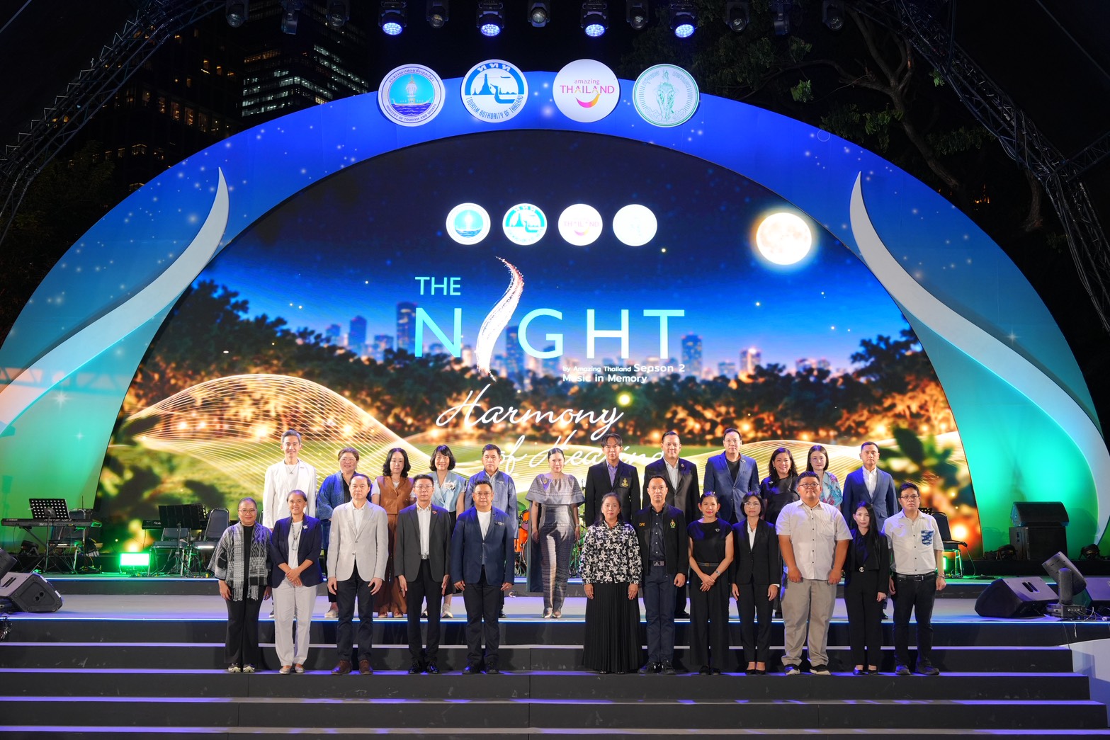 ททท. ชวนสัมผัส “HARMONY OF HEALING” บทเพลงฮีลกาย ท่วงทำนองฮีลใจ ศิลปินกว่า 46 ท่าน ร่วมสร้างมนต์เสน่ห์ยามราตรี 16–27 ต.ค. นี้